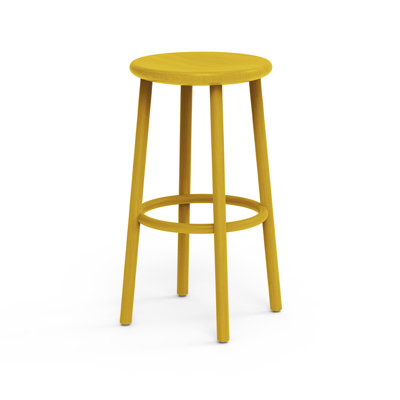 Ai Solid Wood Bar Stool