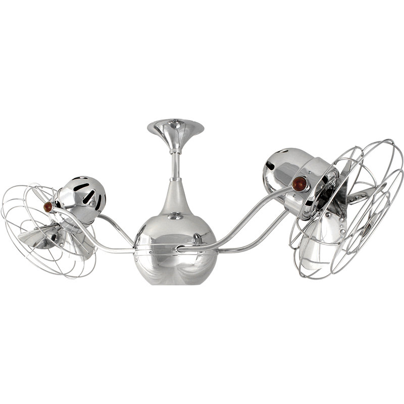 Ventilateur de plafond 42 pales 42 "Vent-Bettina, Chrome