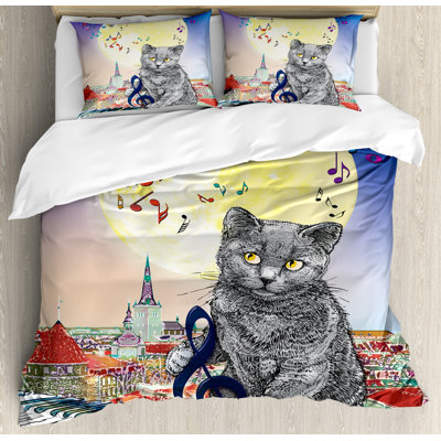 City Modern & Contemporary Duvet Cover