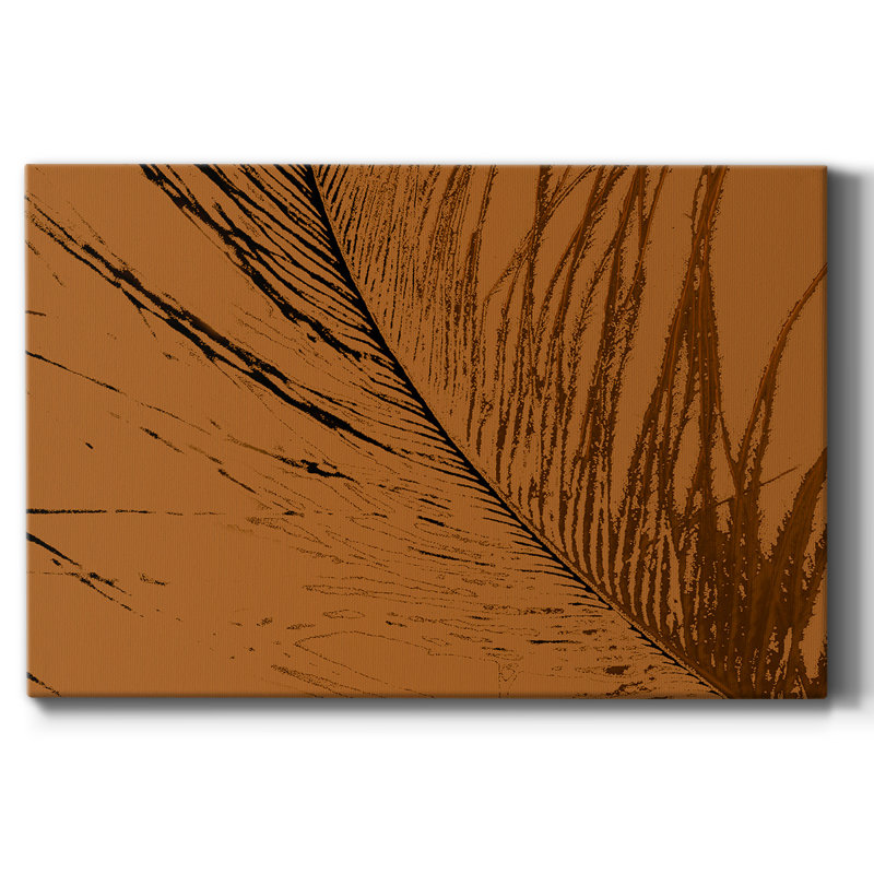 «Feathered Impression II», reproduction sur toile tendue, H 8 po x l 12 po x P 1 po