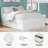 Dunagan Full Panel Platform Bed With 1 Side Storage-123382801-123382802