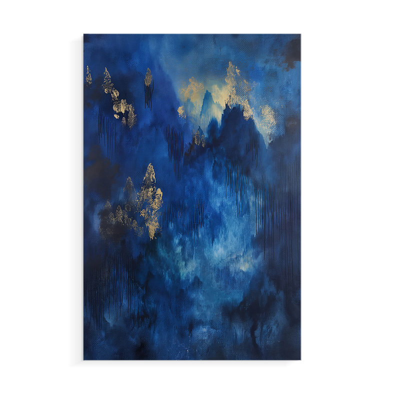 ABSTRACT Series XXII - Impression sur toile seulement - NON-CADRE, H 27 po x l 18 po