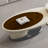 51.2" Modern Artistic Design Oval Coffee Table,Living Room Table