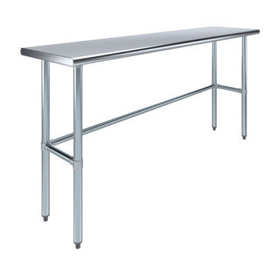Stainless Steel Open Base Work Table