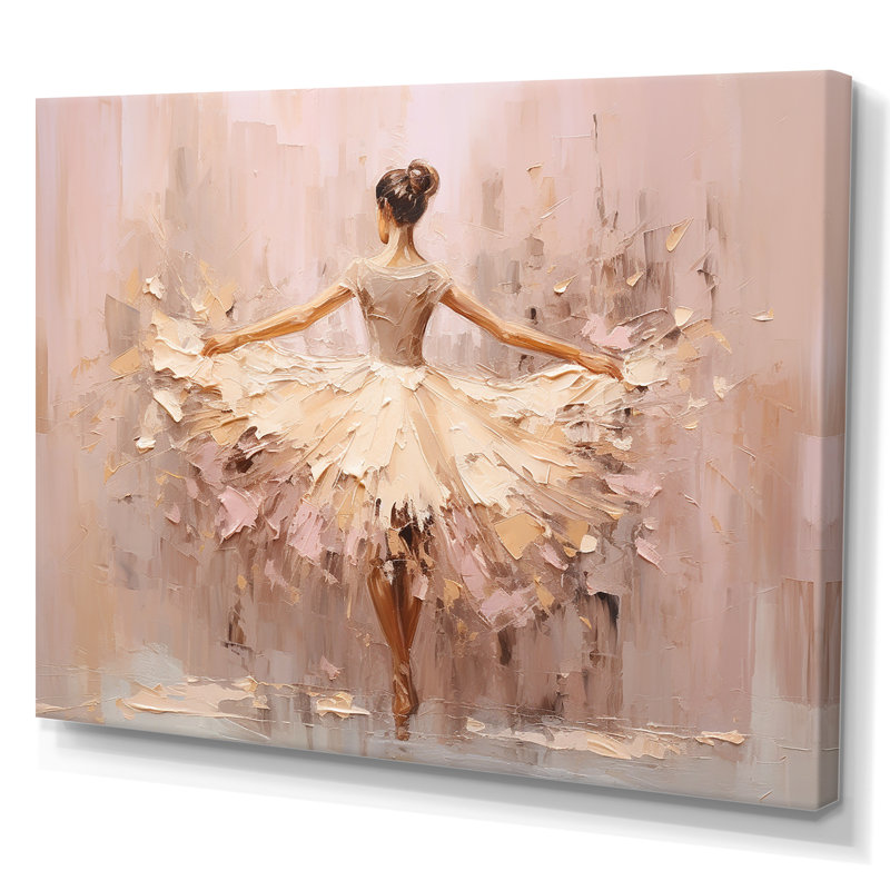 Gagarine - Ballet, art mural, H 24 po x l 32 po, Toile tendue, Sans cadre
