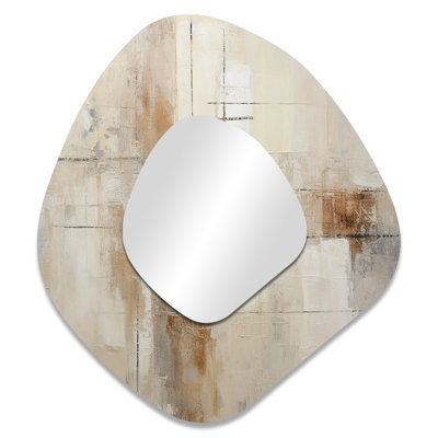Eline - Miroir mural irrégulier moderne scandinave unique