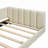 Upholstered Platform Bed, PU Leather