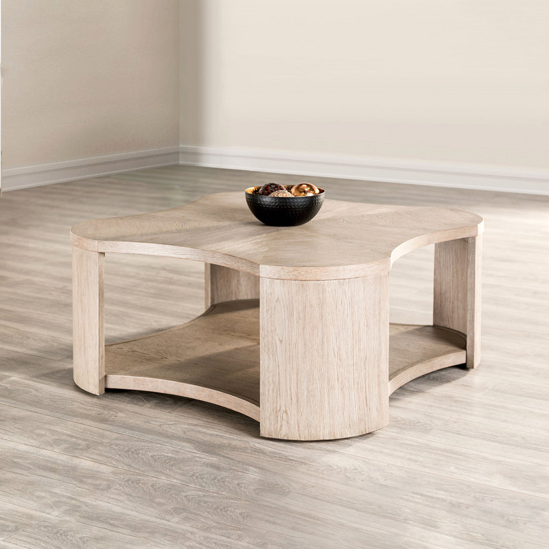 1Pc Coffee Table With Open Storage