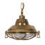 Turin 1 - Light Brass Dome Pendant