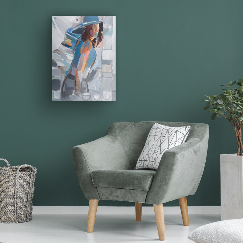 Art sur toile, Hooshang Khorasani, H 19 po x l 14 po