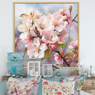 " Apple Blossom Charm In Winter "