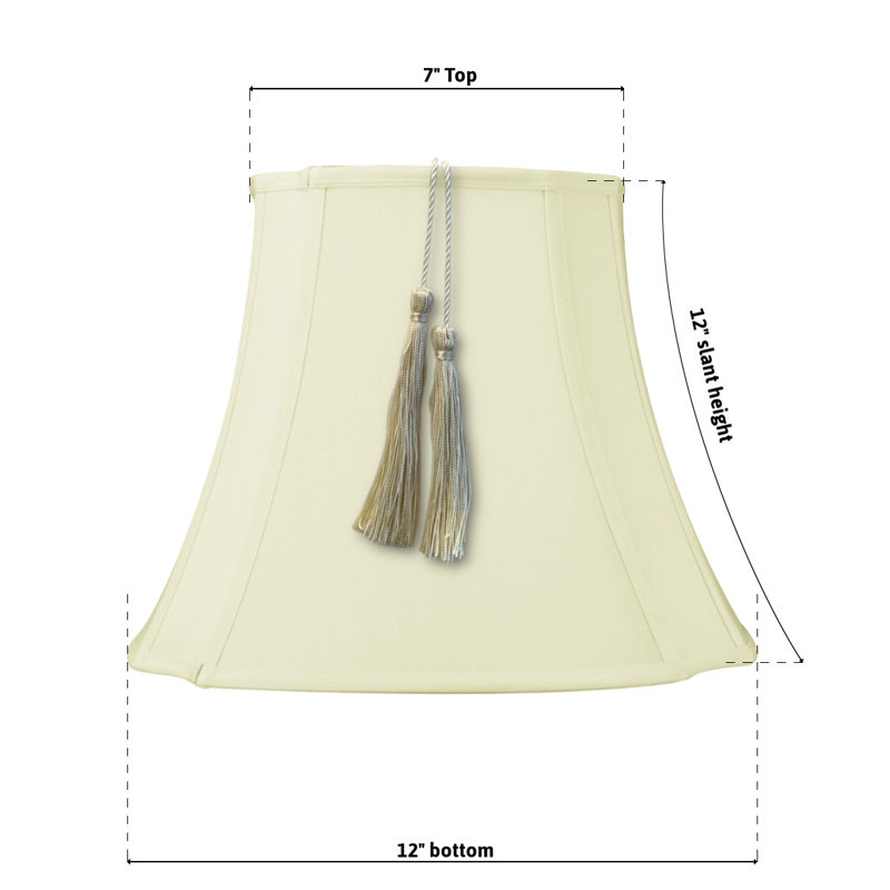 12'' H Silk Bell Lamp Shade