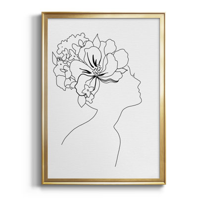 " Fashion Floral Sketch I "