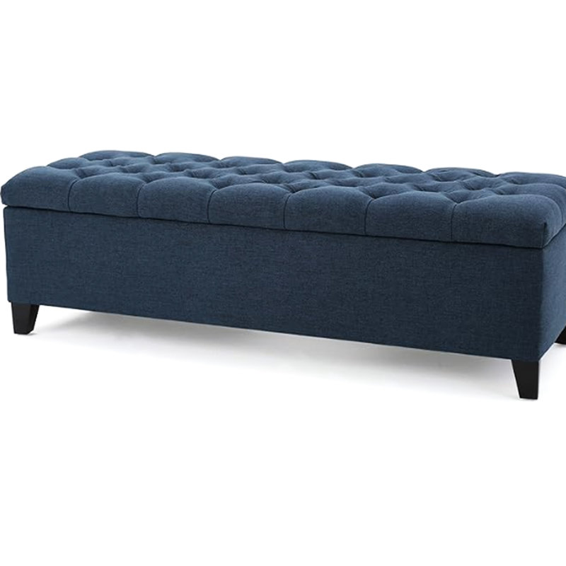 Rangement bleu marine avec motif à losanges élégant pour des raisons pratiques et esthétiques, Marine