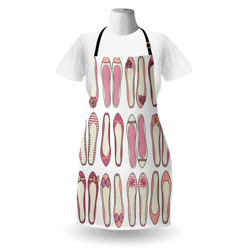No Pattern Bib Apron