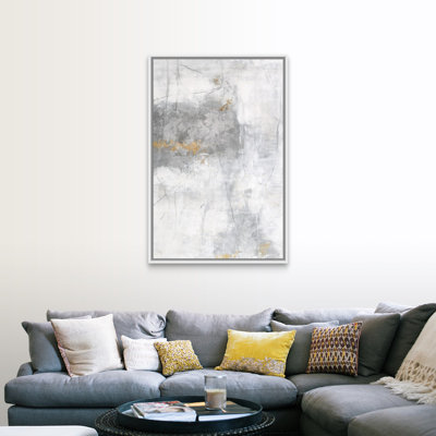 Cool Silver I - Print on Canvas
