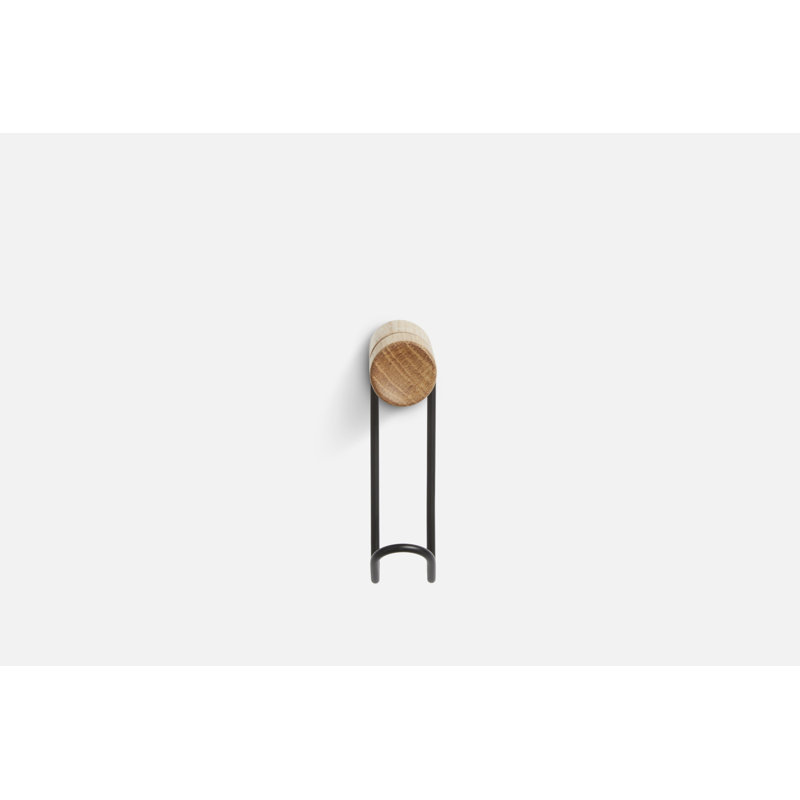 Around Wall Hanger (Small), Black/Oak