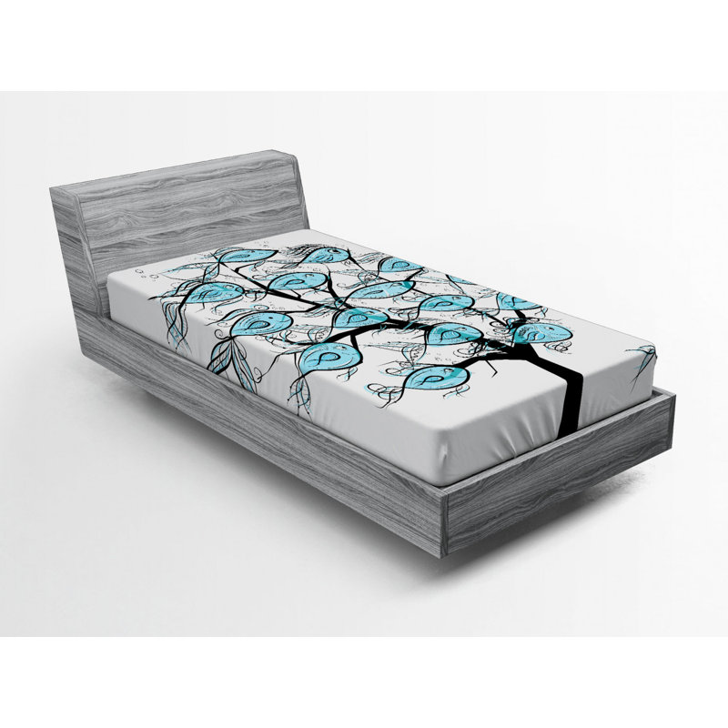 Microfiber Fitted Sheet, Twin Fitted Sheet