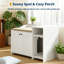 MDF Litter Box Enclosure-742343426