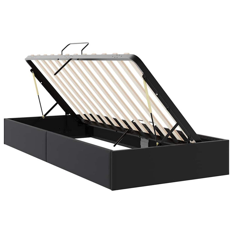 Bed, Single (3'), Black
