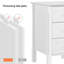 Table de chevet 3 tiroirs-1268364555