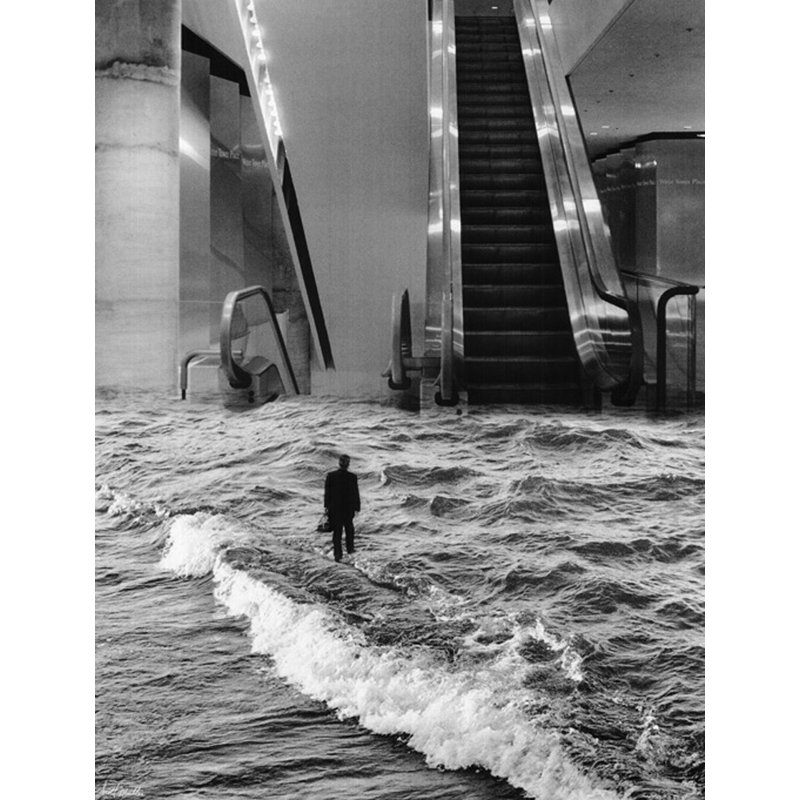 The Escalator, H 24 po x l 18 po