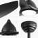 52 Inch Modern Ceiling Fan with 22W LED Light, 3 ABS Fan Blades DC Motor Ceiling Fan for Indoor