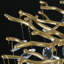 Lustre linéaire en cristal 39 po-1806265955