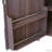 Outdoor Kitchen Island Series - 2 Piece Modular Solid Wood Set, 304 Sink Stainless Steel Station w/ Faucet, Drawer, 2 Door Shelves, Outdoor Storage Cabinet w/ Wheels for Backyard, Patio-1289700415