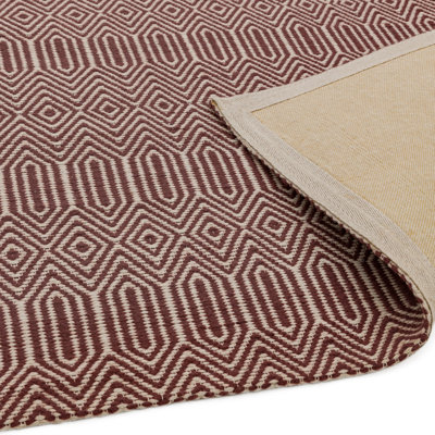 Mattox Geometric Flatweave Area Rug