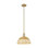 Mini-luminaire suspendu 1 lumière Natural Ballston Dome