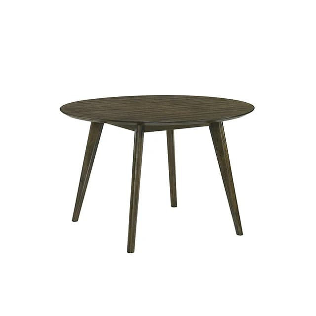 Table de salle à manger ronde Huttwil avec piètement à quatre pieds pour salle à manger