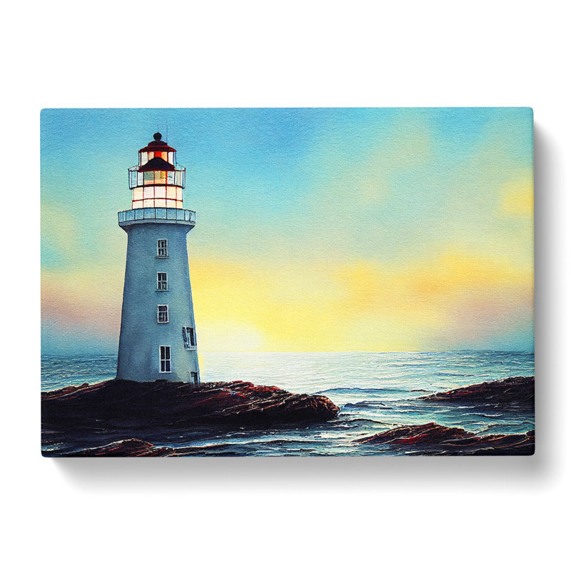 Lighthouse Vol.3 - Wrapped Canvas Print, 35cm H x 50cm W x 3cm D
