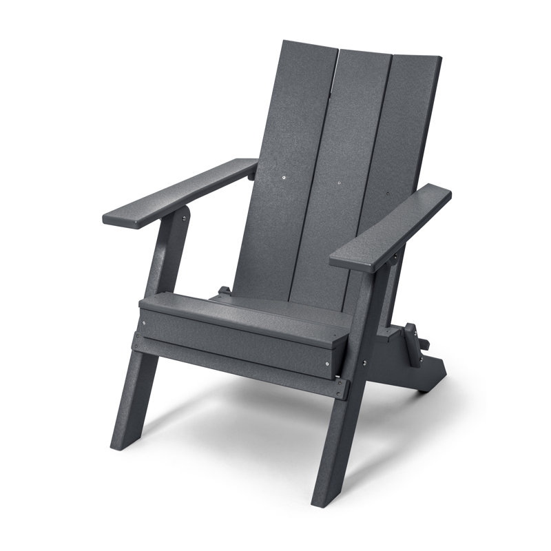 Chaise Adirondack pliante Birds Choice Stanton, Bleu