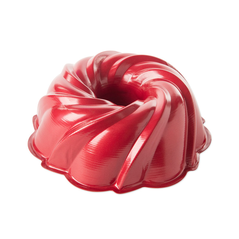 Nordic Ware Classic Cake Pan, Red