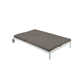 Isabella 53'' Outdoor Metal Double Chaise