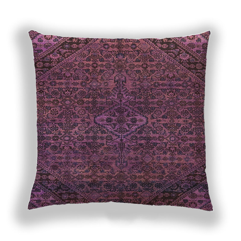 Coussin Abstract 2843, Microsuède