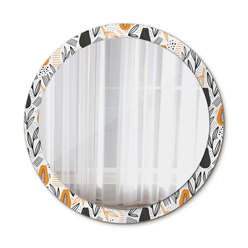 Huldar Glass Flat Wall Mirror