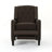 Classic Coffee Fabric Push Back Chair-125915706