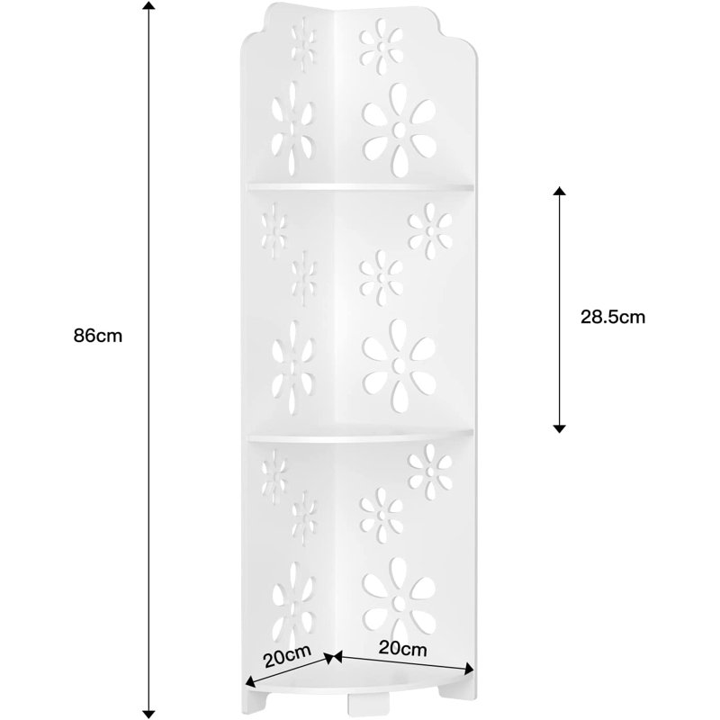 Aashray 20cm W Steel Shelving Unit