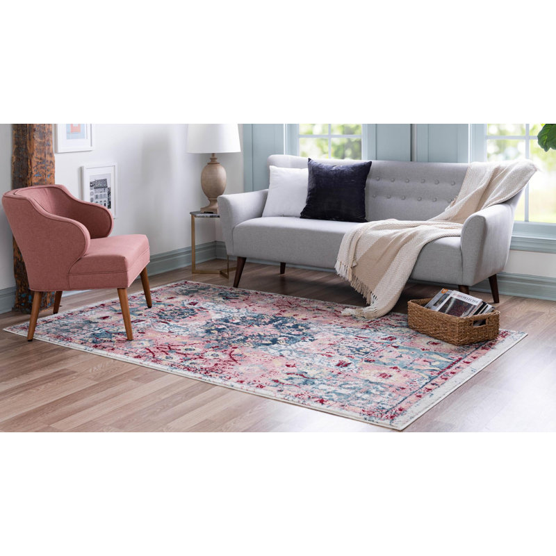 Endel Abstract Indoor Rug, Rectangle 6' x 9'