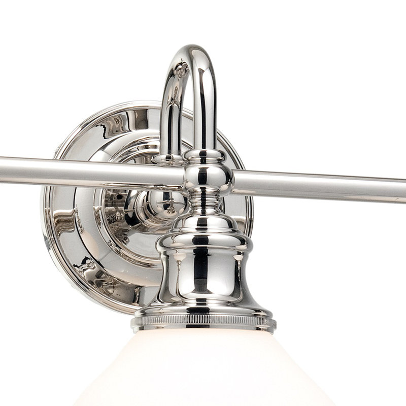 Sutton 3 - Light Vanity Light, Polished Nickel