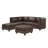 Angelamaria Faux Leather L-Shaped Sectional-672938798