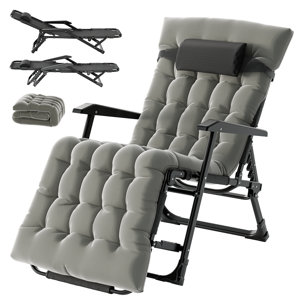 Clymer Recliner Patio Chair with Cushions