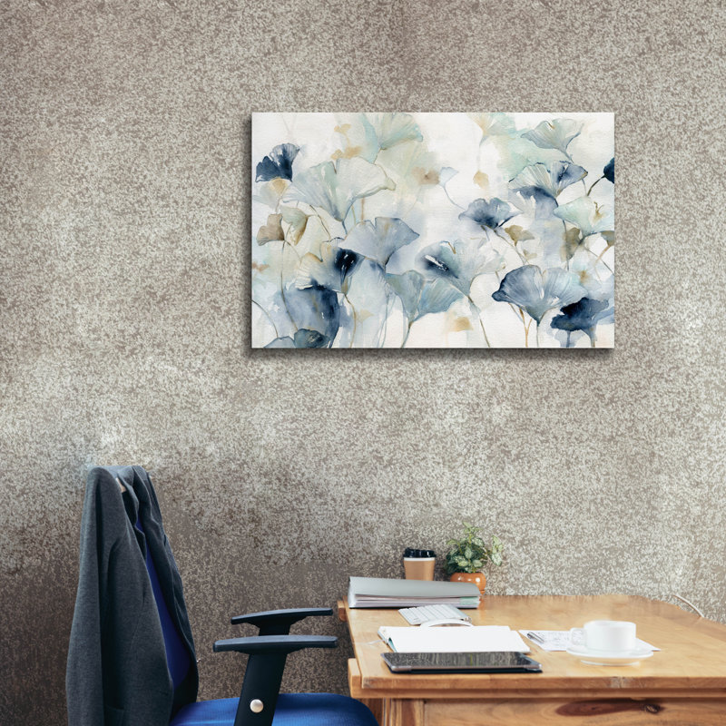 «Glorious Ginkgo» par Carol Robinson, H 26 po x l 40 po x P 1,5 po