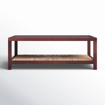 Leon 50" Mahogany Coffee Table