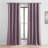 Akke Grommet Vintage Textured Faux Dupioni Silk Blackout Curtains - Single Panel Drapes-988641714-988641722