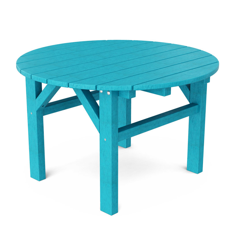 Table d'appoint Classic 33 po, Bleu Aruba