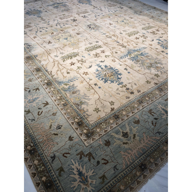 Kashanian One-of-a-Kind Rectangle 9' X 12' Hand Knotted Area Rug