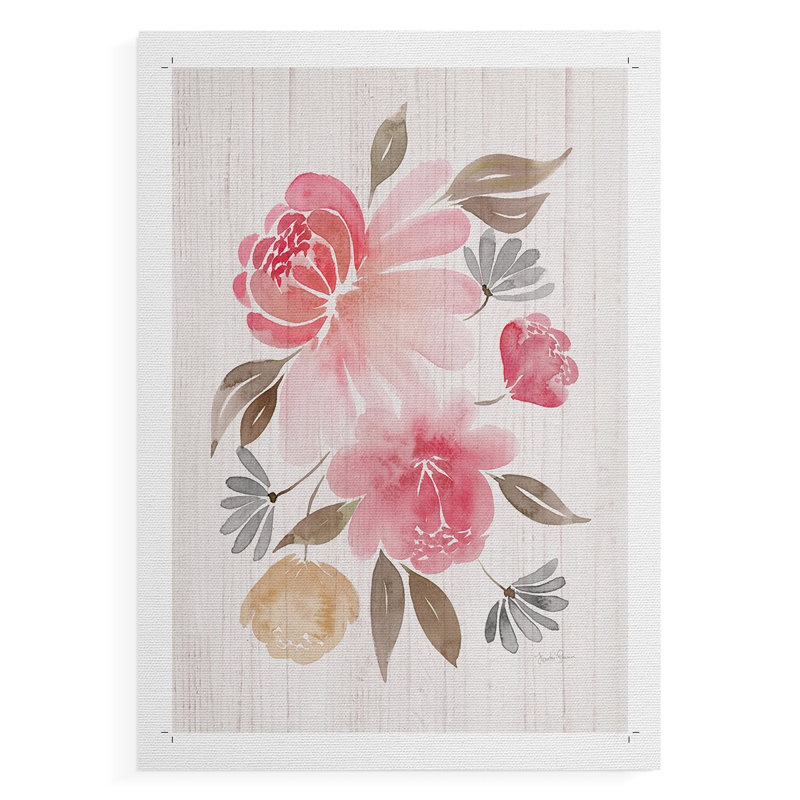 Loose Peony II - impression sur toile seulement - non encadrée, H 36 po x l 24 po